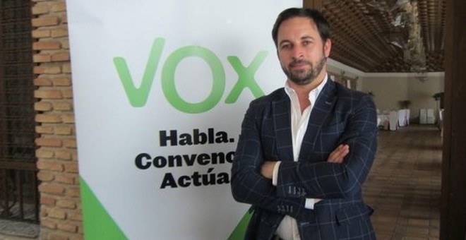 Santiago Abascal, presidente de Vox. EFE