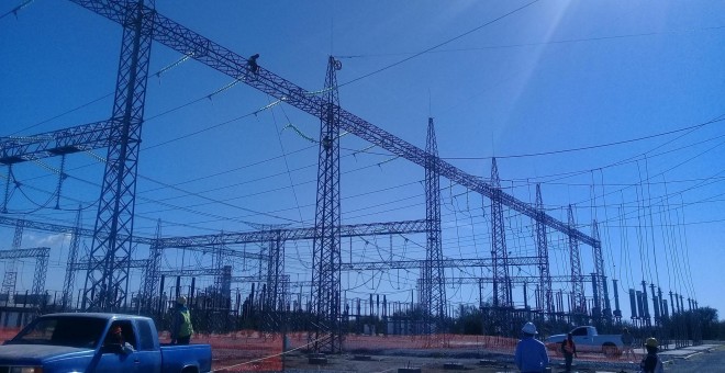 Linea de alta tension Hermosillo-Esperanza, en México, desarrollada por ACS.