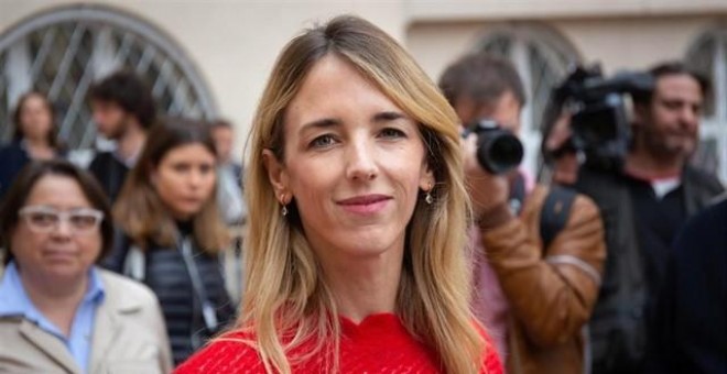 La candidata del PP a las generales por Barcelona, Cayetana Álvarez de Toledo.- EP