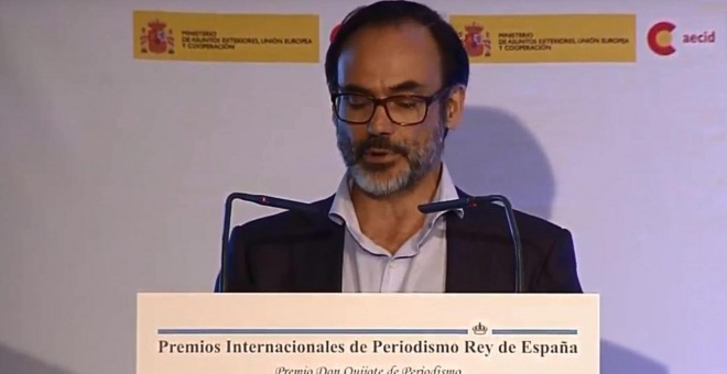 El residente de la Agencia EFE, Fernando Garea. | EFE