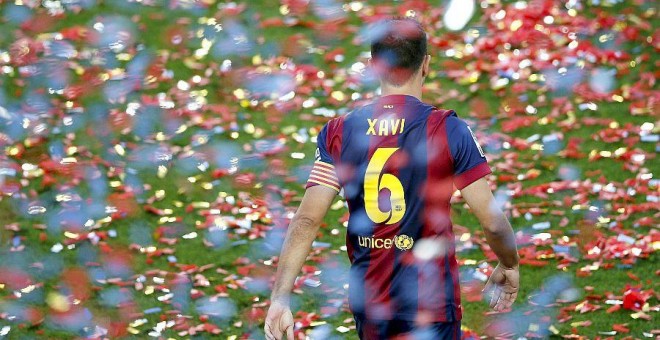 Xavi, en una imagen de archivo. REUTERS