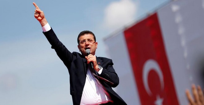 Ekrem Imamoglu, hace unos días en Estambul. REUTERS/Murad Sezer