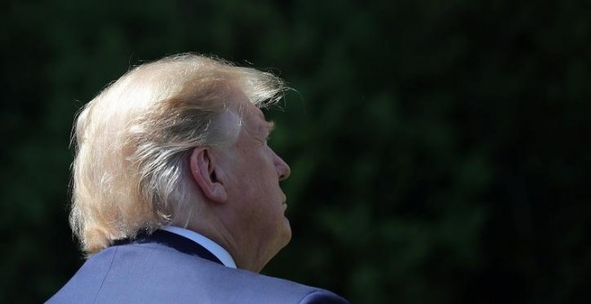 El presidente estadounidense, Donald Trump, durante un acto en la Casa Blanca. / REUTERS - JONATHAN ERNST