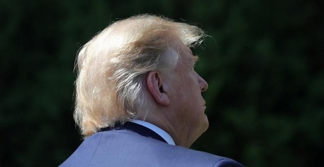 El presidente estadounidense, Donald Trump, durante un acto en la Casa Blanca. / REUTERS - JONATHAN ERNST