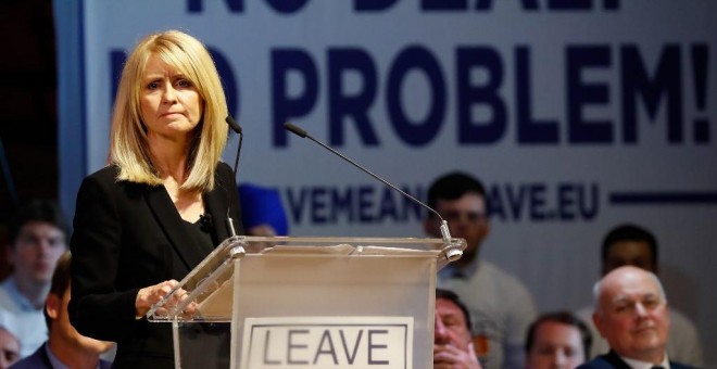 Imagen de archivo de Esther McVey. - AFP