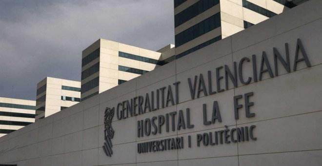 Imagen de archivo del Hospital la Fe de València donde permanece ingresado el bebe | EFE