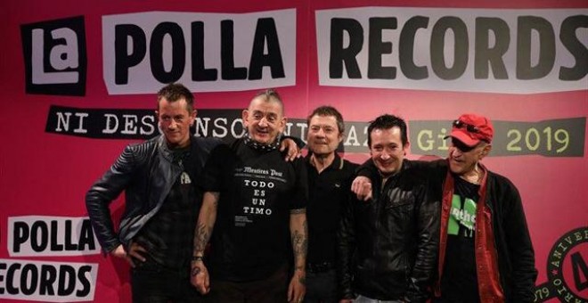 La Polla Records en la presentación de su gira. (EP)