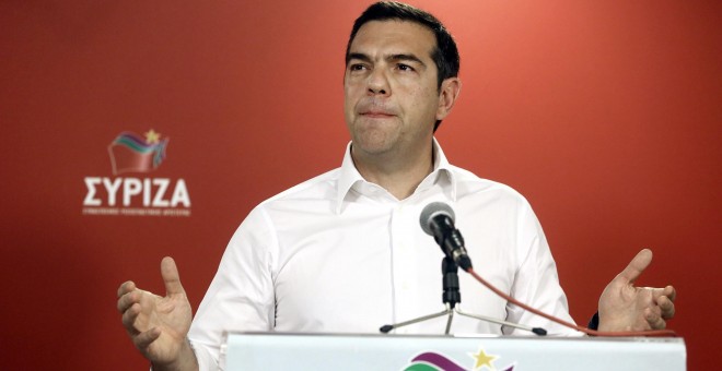 El primer ministro griego y líder del partido Syriza, Alexis Tsipras | EFE