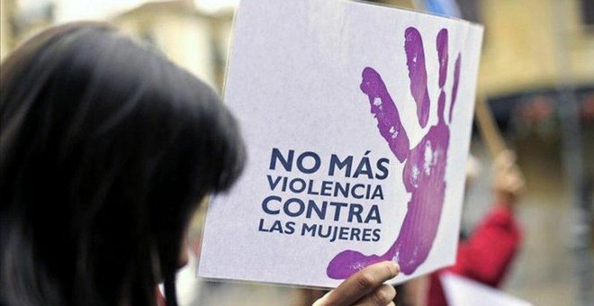 Imagen de archivo de una manifestación contra la violencia machista | EFE