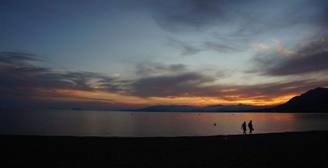 Playa El Castellar, en Murcia