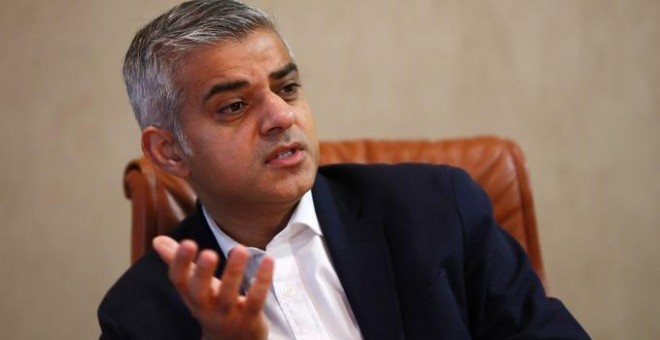 Sadiq Khan en una foto de archivo. REUTERS.