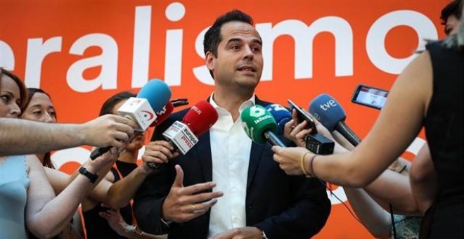El candidato de Ciudadanos a la Asamblea de Madrid, Ignacio Aguado.- EUROPA PRESS
