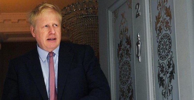 Imagen de archivo del exministro de Asuntos Exteriores británico Boris Johnson. - EFE