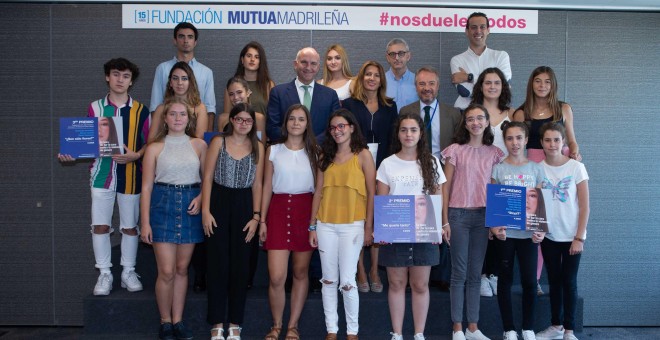 En la imagen, todos los ganadores de la pasada edición | Fundación Mutua Madrileña