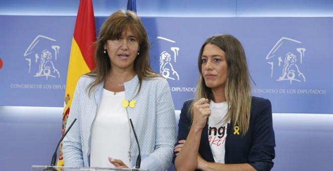 La portavoz portavoz de Junts Per Catalunya en el Congreso, Laura Borràs