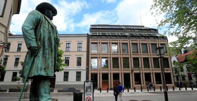 El edificio del banco central de Noruega, en Oslo. REUTERS / Ints Kalnins