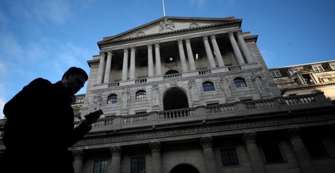 La sede del Banco de Inglaterra (BoE, en sus siglas en inglés), en la City de Londres. REUTERS/Hannah McKay
