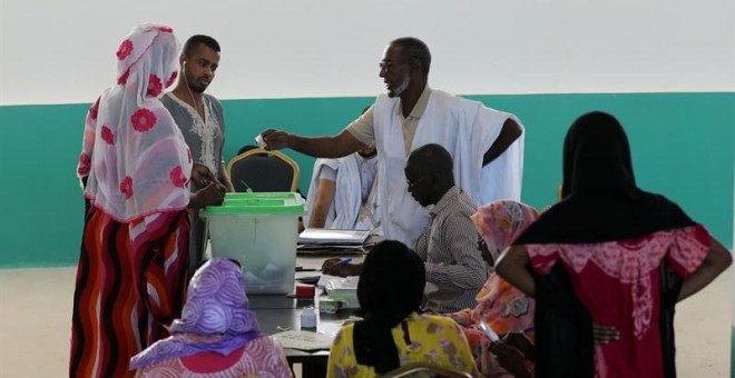 Elecciones en Mauritania. EFE/EPA/MOHAMED MESSARA