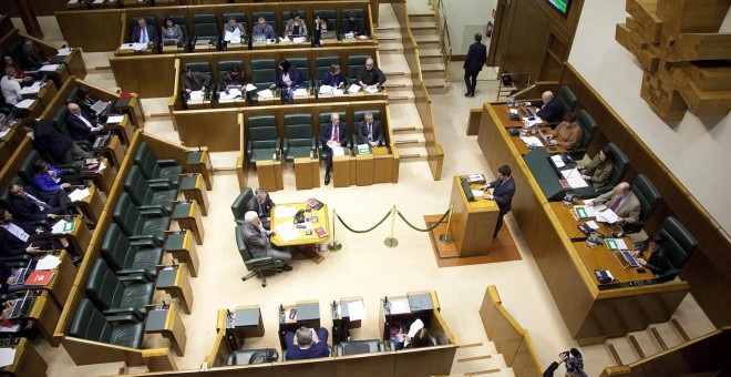 Imagen de archivo del Parlamento Vasco. EUSKO LEGEBILTZARRA