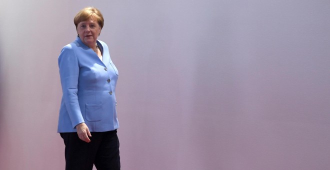 La canciller alemana, Angela Merkel./ EFE/ Lukas Coch