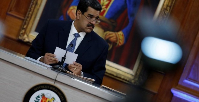 28/06/2019 - El presidente de Venezuela, Nicolás Maduro, durante una rueda de prensa. / REUTERS - MANAURE QUINTERO