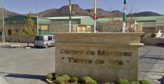 Entrada al centro de menores Tierra de Oria en Almería. / GOOGLE MAPS