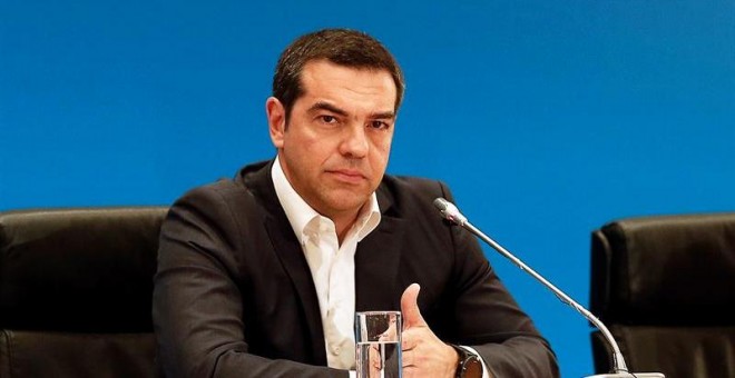 El exprimer ministro griego Alexis Tsipras. EFE/EPA/KOSTAS TSIRONIS
