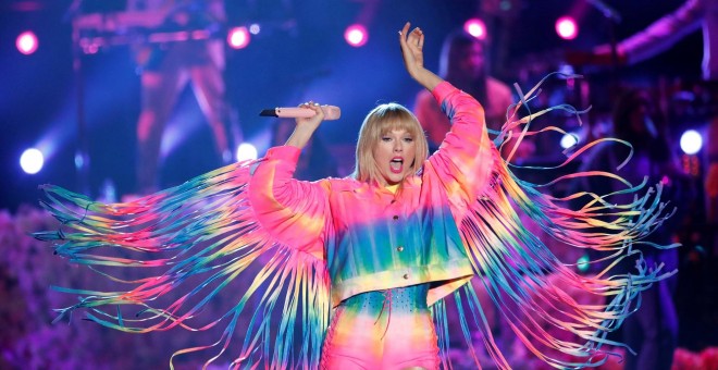 Taylor Swift durante una actuación REUTERS/Mario Anzuoni/Archivo.