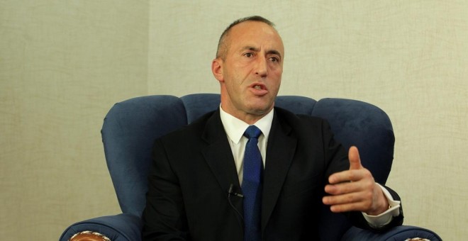 Ramush Haradinaj, primer ministro de Kosovo, en una imagen de archivo. REUTERS/Hazir Reka/File Photo