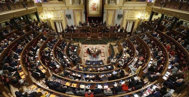 El Congreso de los Diputados en una imagen de archivo EFE