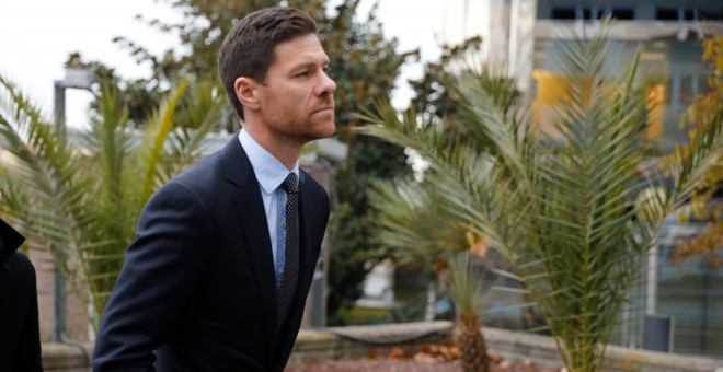 Xabi Alonso de camino a la Audiencia Provincial de Madrid / EUROPA PRESS