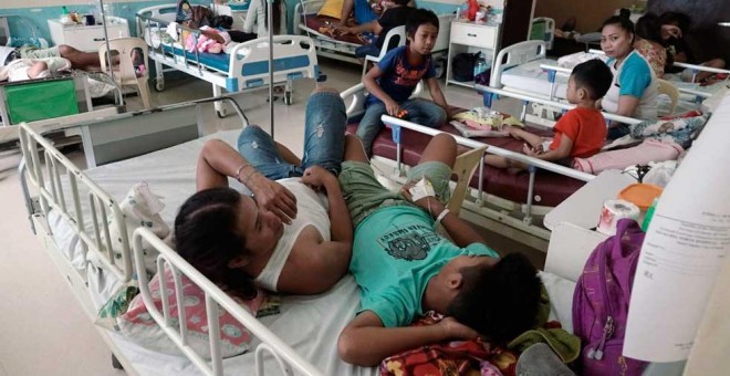 24/07/2019 - Pacientes en un hospital de Filipinas / EFE