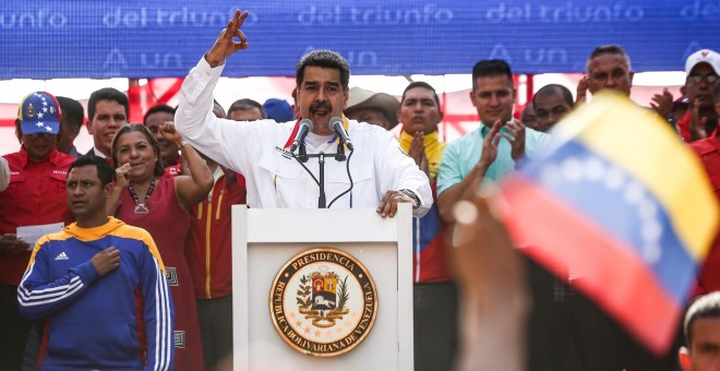 20/05/2019-  Venezuela, Caracas, Nicolas Maduro celebra su reelección / EUROPA PRESS