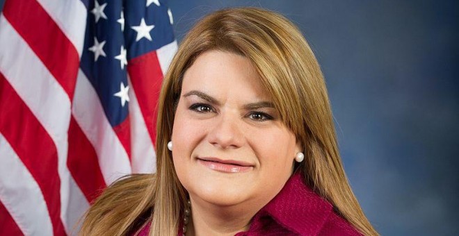 Jennifer González, en su imagen oficial del Congreso de Estados Unidos. / Wikipedia