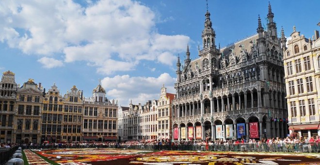 La Grand Place de Bruselas.