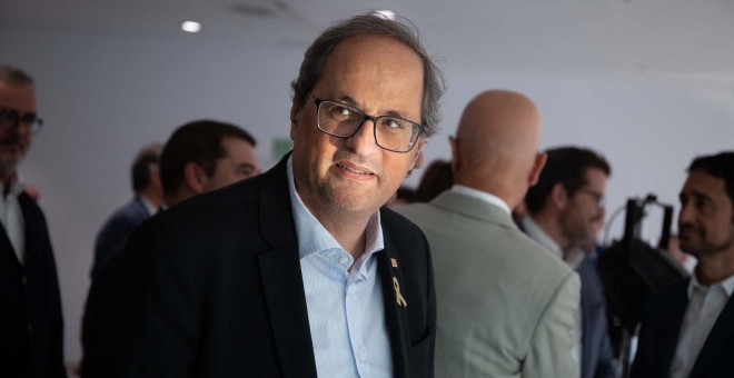 El presidente de la Generalitat, Quim Torra. / Europa Press-Archivo