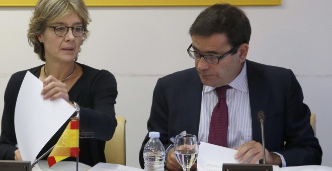 Carlos Cabanas, en su etapa de secretario general de Agricultura,con la entonces ministra del ramo Isabel García Tejerina.