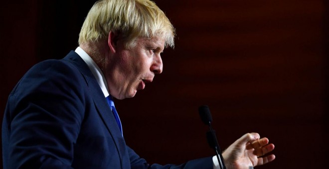 El primer ministro británico, Boris Johnson. - REUTERS