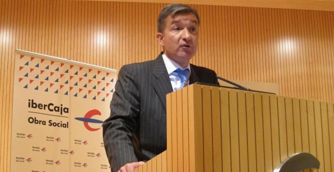 El consejero delegado de Ibercaja, Víctor Iglesias. E.P.