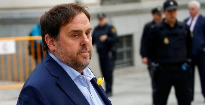 Imagen de archivo del exvicepresidente de la Generalitat Oriol Junqueras. EFE