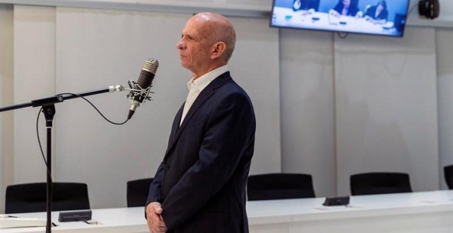 Hugo Carvajal, en la Audiencia hace unos días. EFE/Emilio Naranjo