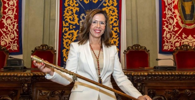 03/07/2019 - La actual alcaldesa de Cartagena (Murcia), Ana Belén Castejón / EFE