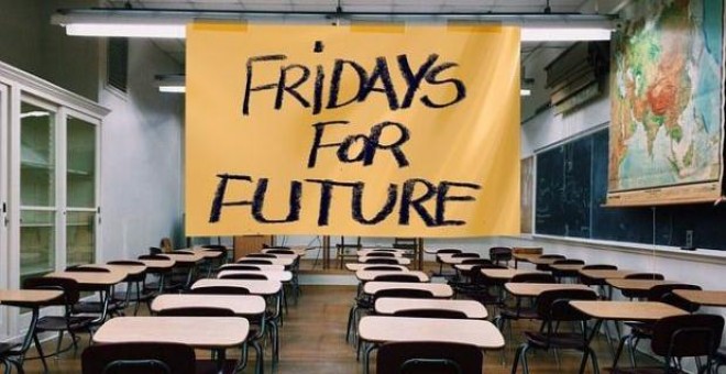 Fridays for Future es un movimiento que comenzó en la aulas y se extiende por otros sectores sociales.