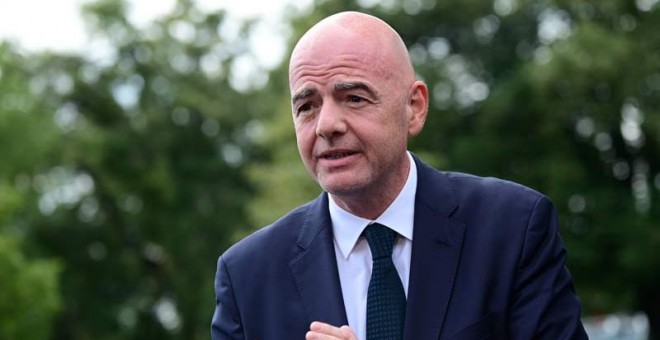 Gianni Infantino, presidente de la FIFA. (REUTERS)