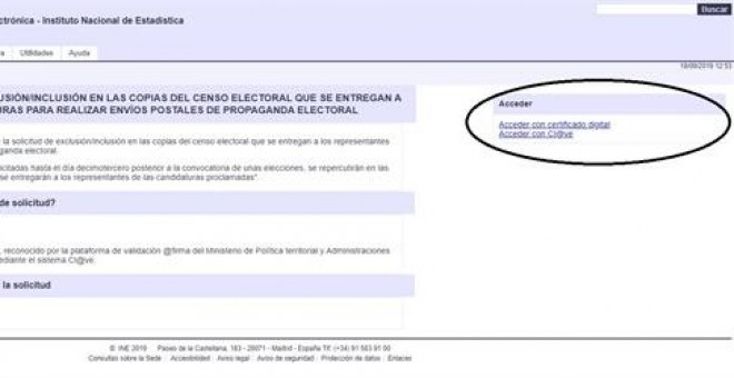 Pasos para dejar de recibir propaganda electoral