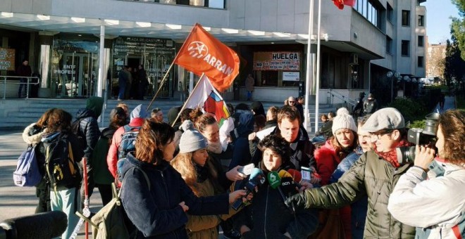 Declaracions de membres d'Arran després de sortir en llibertat el passat 9 de gener. Arran_jovent