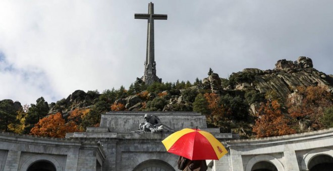 Imagen de archivo del Valle de los Caídos. REUTERS