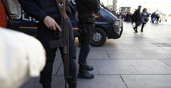 Agentes de la Policía Nacional. EFE