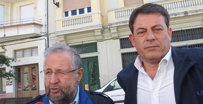 El exalcalde de Lugo, José López Orozco, y el expresidente de la Diputación de la ciudad, José Ramón Gómez Besteiro.  / EUROPA PRESS