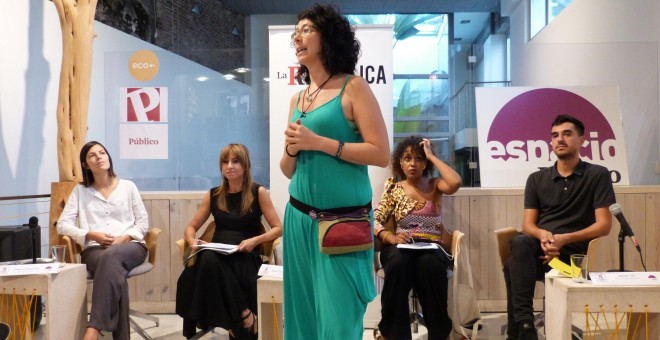 27/09/2019 - La presentación del acto 'Ciudades para (con)vivir' en la sala Ecoo de Madrid.